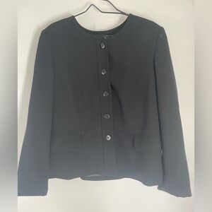 Pendleton Black Button-Up Blazer